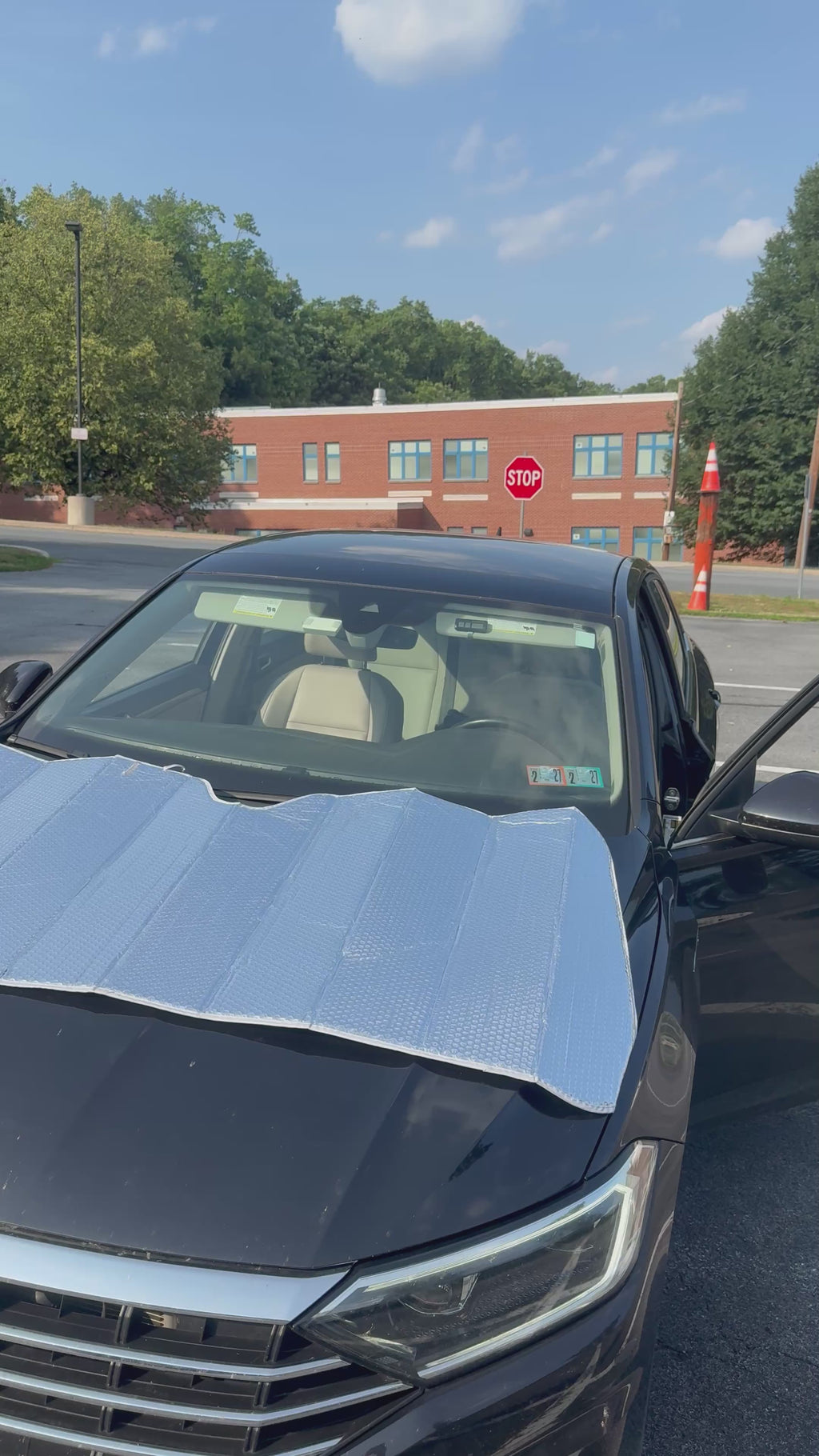 Instant Cool Car Sun Shade